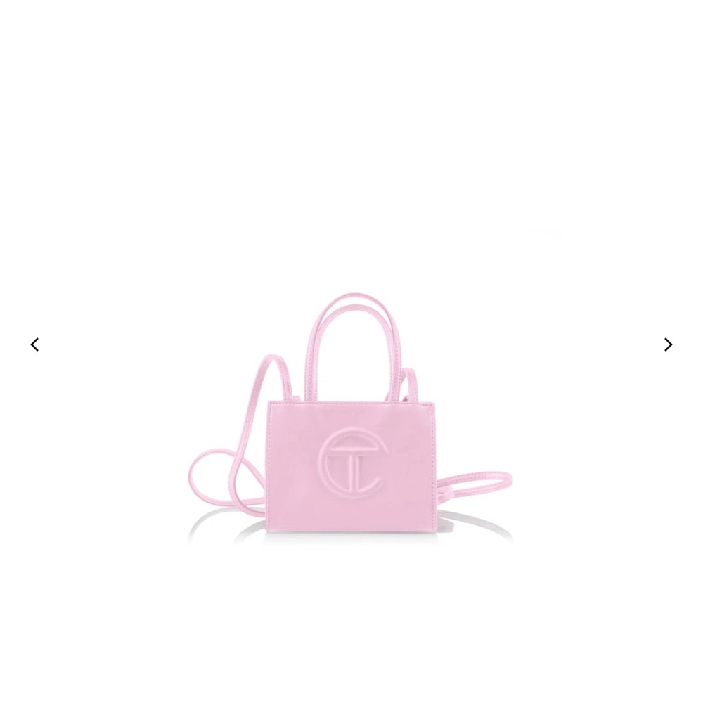 Telfar Mini Tote in Pastel Pink
